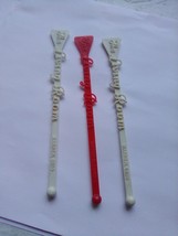 THE Living Room RESTAURANT Warren Ohio 3 Swizzle Sticks Drink Stirrers - £9.49 GBP