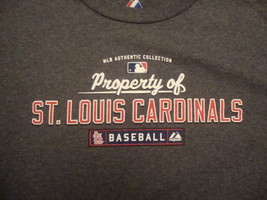 MLB St Louis Cardinals Majestic Authentic Collection T Shirt YOUTH XL adult S - £9.25 GBP