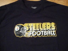 NFL PITTSBURGH STEELERS reebok T Shirt L - $18.50