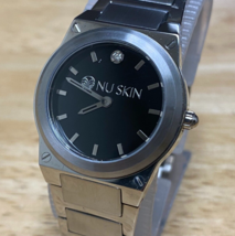Unused Nu Skin Lady 50m Silver Steel Limited Edition Analog Quartz Watch~New Bat - £25.44 GBP