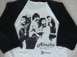 Vintage AKASHA Akashia Records scandinavian PROG Mellotron 1975 Tour T Shirt M - $91.66