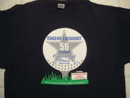 Vintage Nfl Dallas Cowboys Eugene Lockhart Golf Classic Tournament T Shirt Xl - $19.74
