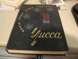 Vintage Yucca 1950 North Texas State University Eagles Yearbook - £36.46 GBP