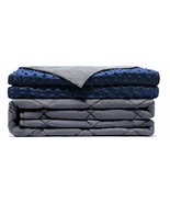 Comfamille Weighted Blanket with Blue Removable Cover | Twin Full Queen ... - $1,459.35 MXN