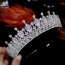 High Quality Wedding Crowns For Women ,Bride&#39;s Crystal Hair Accessories Wedding  - £114.90 GBP