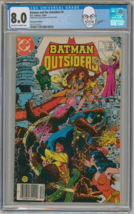 George Perez Pedigree Copy ~ CGC 8.0 Batman &amp; The Outsiders #5 w/ Teen Titans - £77.57 GBP