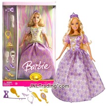 Year 2006 Barbie Masquerade Doll Hispanic Princess TERESA L2585 in Purple Dress - £51.83 GBP