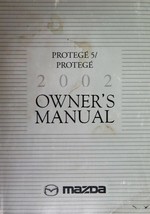 2002 Mazda Protege 5 Protege Owner&#39;s Manual [Paperback] Mazda Motor Corp. - £11.68 GBP