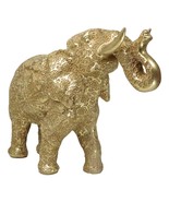 Large Feng Shui Royal Gold Ornate Mandala Design Elephant With Trunk Up ... - $82.00 CAD