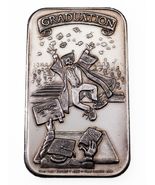 GRADUATION 1984 By California Crown Mint 1 oz. Silver Art Bar - $135.98