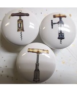 Cabinet Knobs Knob W/ Wine Corkscrews Corkscrew (3) - $21.27 CAD