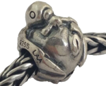 Authentic Trollbeads Sterling Silver Pax Bead Charm 11270, New - $30.39