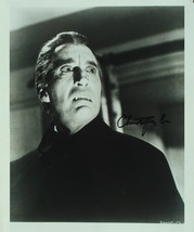 Christopher Lee Signed Photo - Count Dracula - Hammer Horror Films w/COA - £206.55 GBP