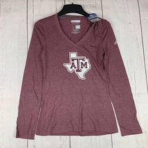Texas A&amp;M Aggies NCAA Adidas Aeroknit Small Red Sweatshirt New Women - $27.90 CAD