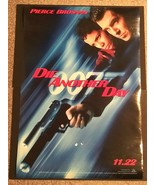 Die Another Day James Bond Promo Movie Theater Poster 2002 DS 27&quot;w x 40&quot;h  - £15.96 GBP