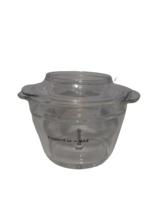 An item in the Baby category: Replacement Parts for AMBIANO Mini Food Chopper MODEL MX 2016, 2 Cup Glass Bowl