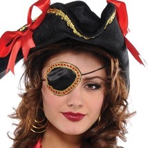 Elegant Pirate Eye Patch - Use For CosPlay, Dress-Up, Halloween, or Theater! - £3.96 GBP