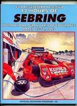 43rd-SEBRING 12 HOUR RACING PROGRAM 1995-ALMS-FERRARI VF - $61.11