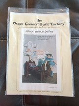 Elinor Peace Bailey B EAN Bottom Dolls 1982 Osage County Quilt Factory Ks Usa - £7.43 GBP