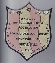 DUCAL BALL 1999 Masquerade Through The Ages Pin - £6.23 GBP