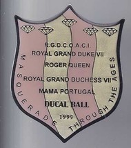 DUCAL BALL 1999 Masquerade Through The Ages Pin - $7.95