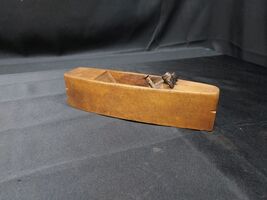 Antique Taber Plane Co. New Bedford Mass. Wood Plane Coffin Base Only Pa... - €20,70 EUR