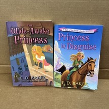 The Wide Awake Princess Lot of 2 Books By E.D. Baker Fairy Take Childrens - $12.12 CAD