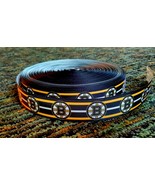 Boston Bruins Inspired Grosgrain Ribbon - Black Stripe - 5 yd - €8,50 EUR