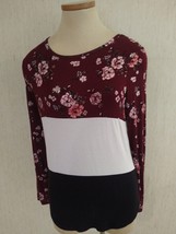 NWT rue 21 Long Sleeve Rayon blend top shirt Size XS-Small - £6.07 GBP