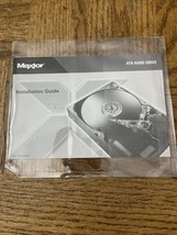 Maxtor ATA Hard Drive User Manual - £7.64 GBP