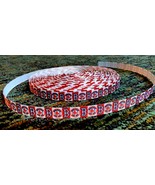 3/8&quot; Boston Red Sox Inspired Ribbon - 5 yd. - $9.90
