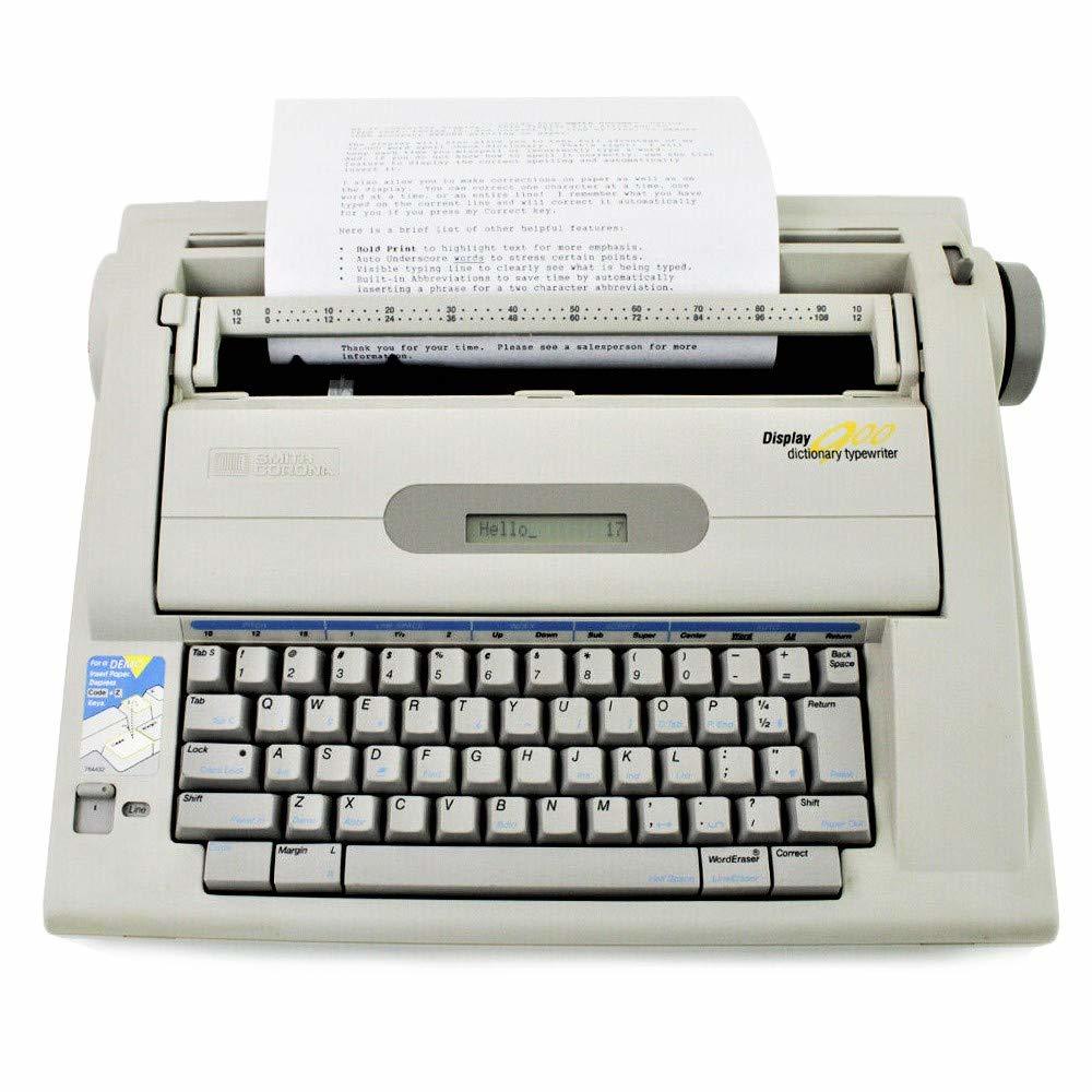 Smith Corona Dictionary Display Electronic Typewriter Model 900  			