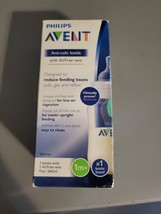NEW Philips Avent Anti-Colic Bottle AirFree Vent 9 Oz  1 Mo+ Reduce Colic Gas - $9.99