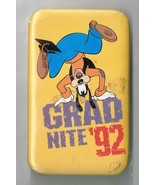walt Disney World Grad Nite 1992 Pin Back Button Pinback - €21,80 EUR