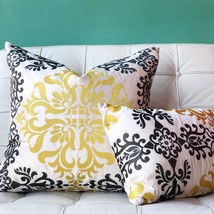 PILLOW DÉCOR Sumatra Embroidered Silk Pillow 12x24 - $59.95