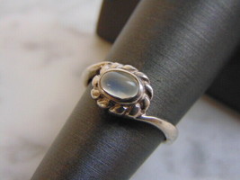 Womens Vintage Estate Sterling Silver Modernist Ring 3.3g #E3448 - £15.81 GBP