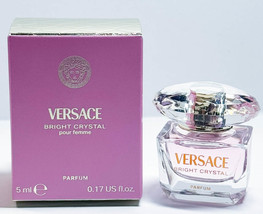 Bright Crystal Parfum * Versace 0.17 Oz / 5 Ml Miniature Women Perfume Splash - $17.75