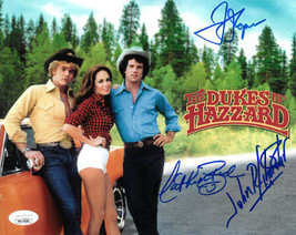 Dukes of Hazzard signed 3 Sig 11x14 Photo JSA Witnessed Tom Wopat (Luke)... - $158.95