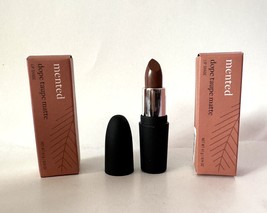 Mented dope taupe matte lip shade 0.13oz Boxed lot of 2 - $17.00