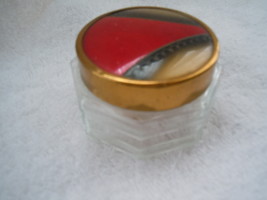 Art Deco Vanity / Make-up Jar - £8.75 GBP