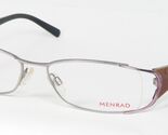 MENRAD 13144 1253 SILVER /PURPLE /BROWN EYEGLASSES GLASSES FRAME 51-16-1... - $84.14