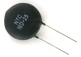 2pcs NTC 16D-25 Circuit Protection Power Thermistor 16 ohm, 6 Amp,  25mm... - $12.25