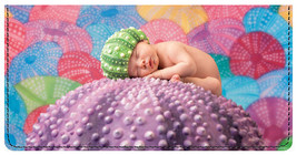 Anne Geddes Under The Sea Leather Checkbook Cover - £18.18 GBP