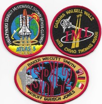  NASA Space Shuttle Patch Lot STS 65 66 68 1994 Atlantis Columbia Endevo... - £11.09 GBP
