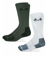 Realtree Mens Womens Kids Insect Shield Outdoor Crew Boot Socks 2 Pair Pack - $22.99