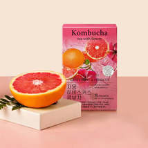 [Grapefruit&amp;Hbiscus] Flower Kombucha Tea 1 Box (15 packets) - $278.23 MXN