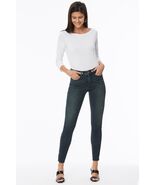 Nydj Ami Slit Hem Skinny Jeans in Prosperity, Size 10 - $62.37