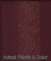 Window Rings Metal Grommets Curtains / Drapes Set - Burgundy Color (VOILE/SHEER) - £23.35 GBP