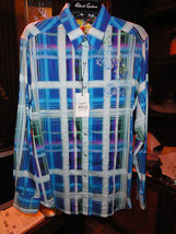 Robert graham seattle blue shirt Medium - £217.49 GBP