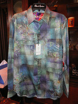 Robert Graham Molaa Bay Long Sleeve Shirt - Size Medium - New - £216.04 GBP